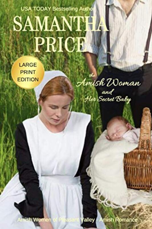 Book cover for "The Amish Woman And Her Secret Baby" by Samantha Price