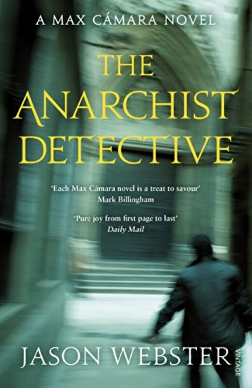 Book cover for "The Anarchist Detective" by Jason Webster