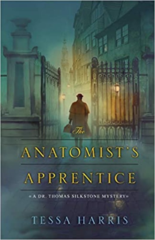 Book cover for "The Anatomist's Apprentice" by Tessa Harris