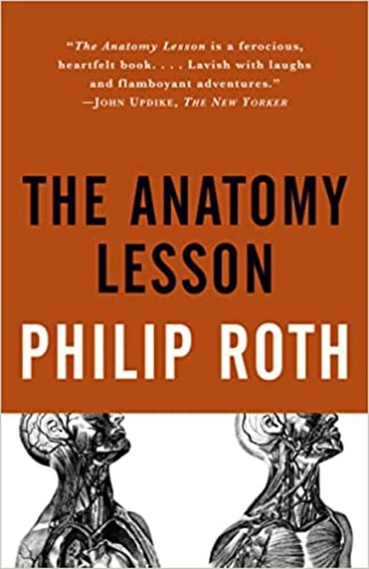 Book cover for "The Anatomy Lesson" by Philip Roth
