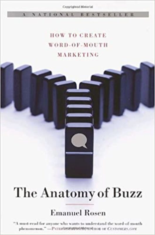 Book cover for "The Anatomy of Buzz" by Emanuel Rosen