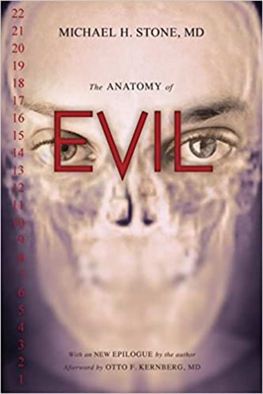 Book cover for "The Anatomy of Evil" by Michael H. Stone