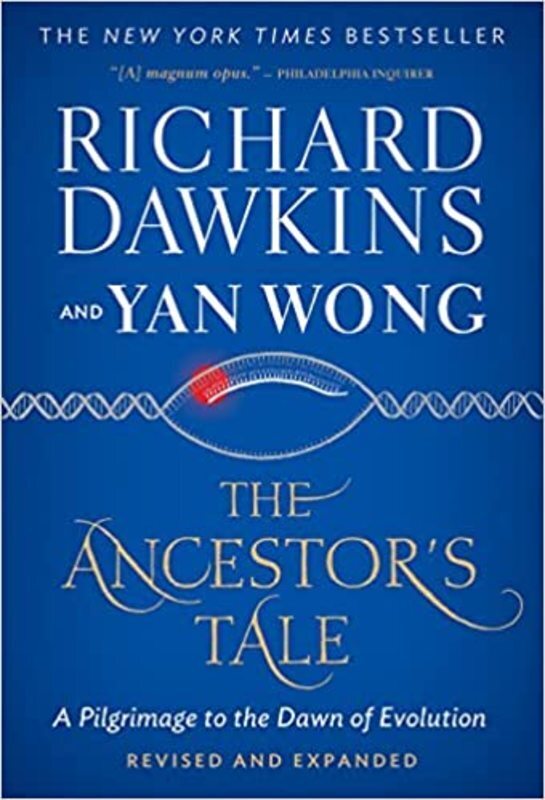 Book cover for "The Ancestor's Tale" by Richard Dawkins