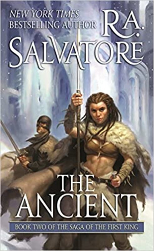 Book cover for "The Ancient" by RA Salvatore