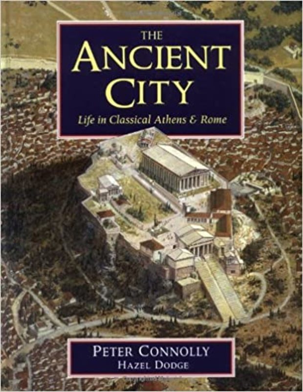 Book cover for "The Ancient City" by Peter Connolly