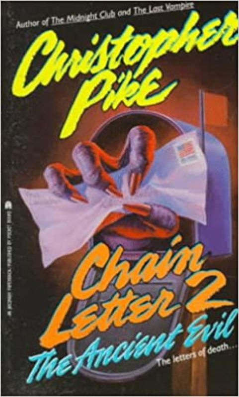 Book cover for "The Ancient Evil" by Christopher Pike