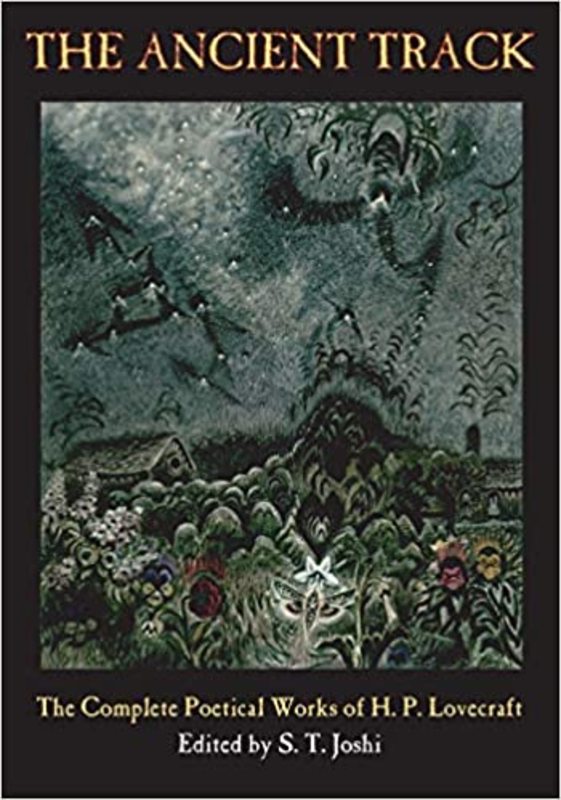 Book cover for "The Ancient Track" by H. P. Lovecraft