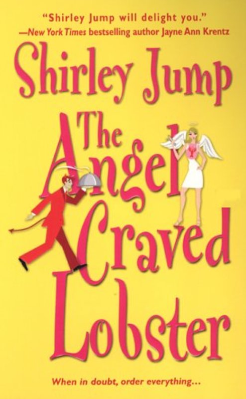 Book cover for "The Angel Craved Lobster" by Shirley Jump