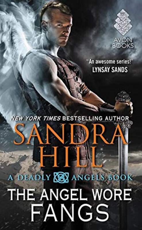 Book cover for "The Angel Wore Fangs" by Sandra Hill