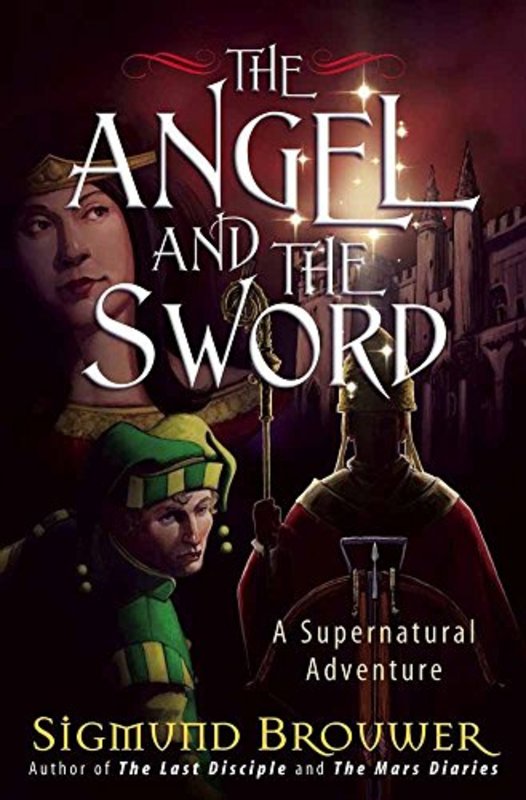 Book cover for "The Angel and the Sword" by Sigmund Brouwer