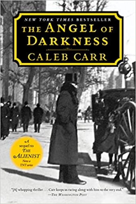 Book cover for "The Angel of Darkness" by Caleb Carr