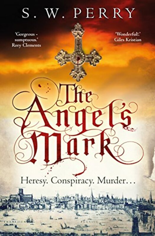 Book cover for "The Angel's Mark" by S W Perry