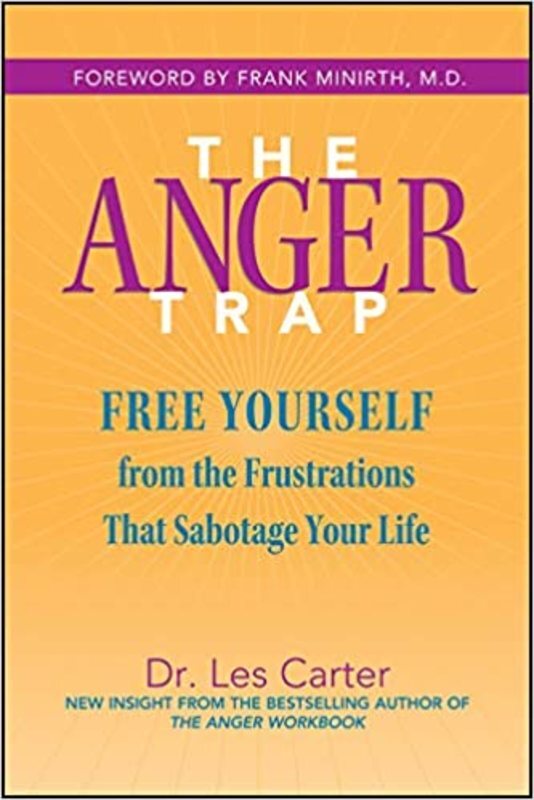 Book cover for "The Anger Trap" by Les Carter