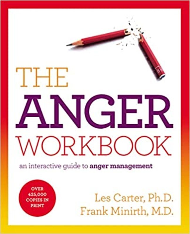 Book cover for "The Anger Workbook" by Les Carter