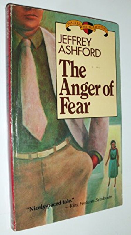 Book cover for "The Anger of Fear" by Roderic Jeffries