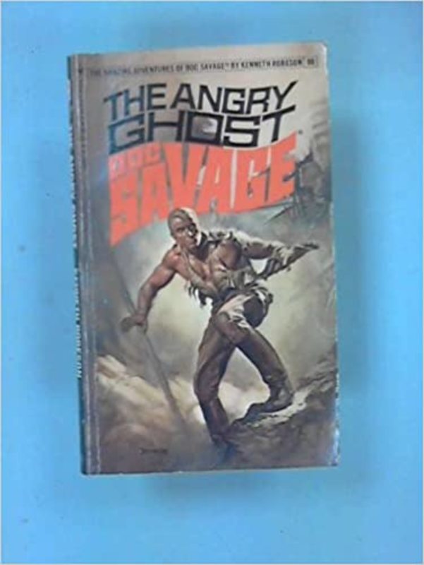 Book cover for "The Angry Ghost" by Lester Dent