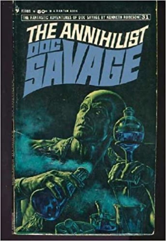 Book cover for "The Annihilist" by Lester Dent