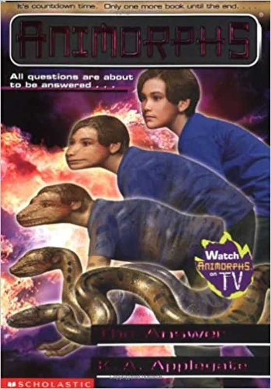 Book cover for "The Answer" by Katherine KA Applegate
