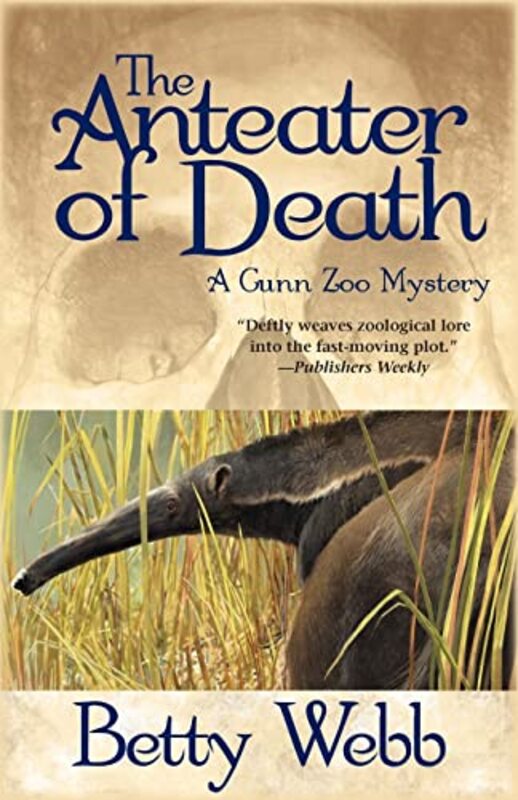 Book cover for "The Anteater of Death" by Betty Webb
