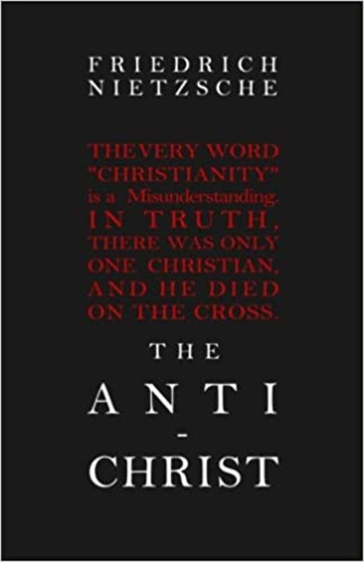 Book cover for "The Anti-Christ" by Friedrich Nietzsche