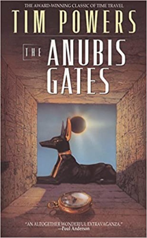 Book cover for "The Anubis Gates" by Tim Powers