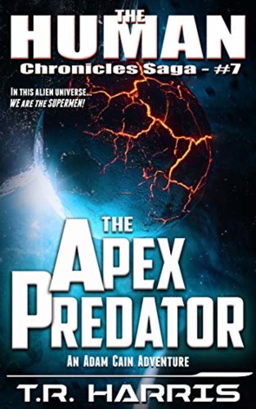 Book cover for "The Apex Predator" by TR Harris