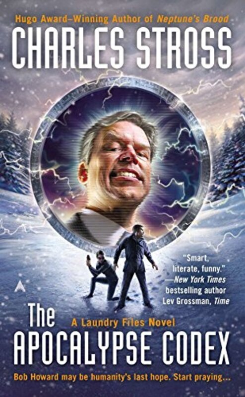 Book cover for "The Apocalypse Codex" by Charlie Stross