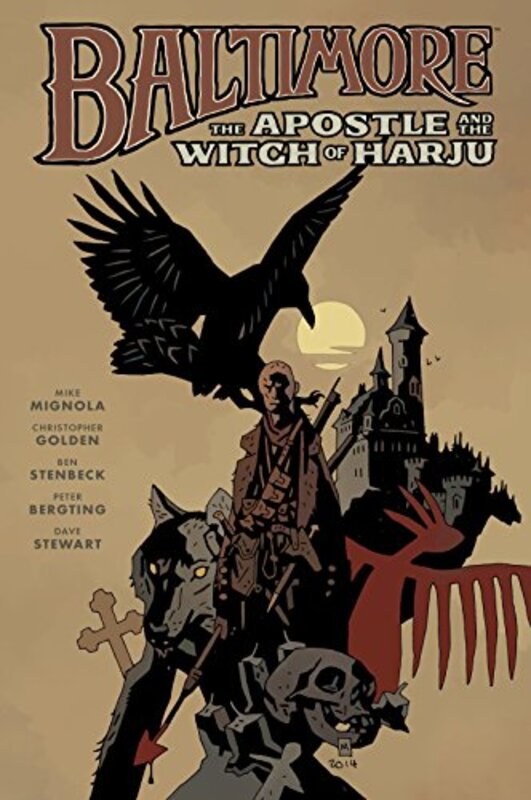 Book cover for "The Apostle and the Witch or Harju" by Christopher Golden