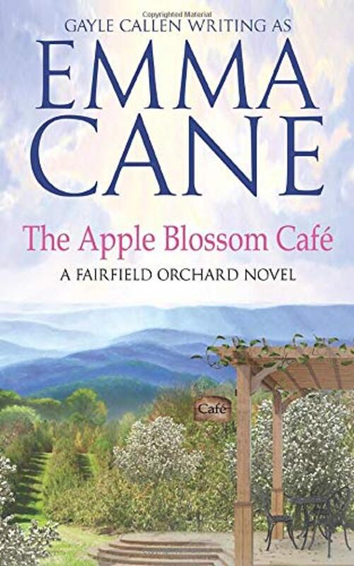 Book cover for "The Apple Blossom Café" by Emma Cane