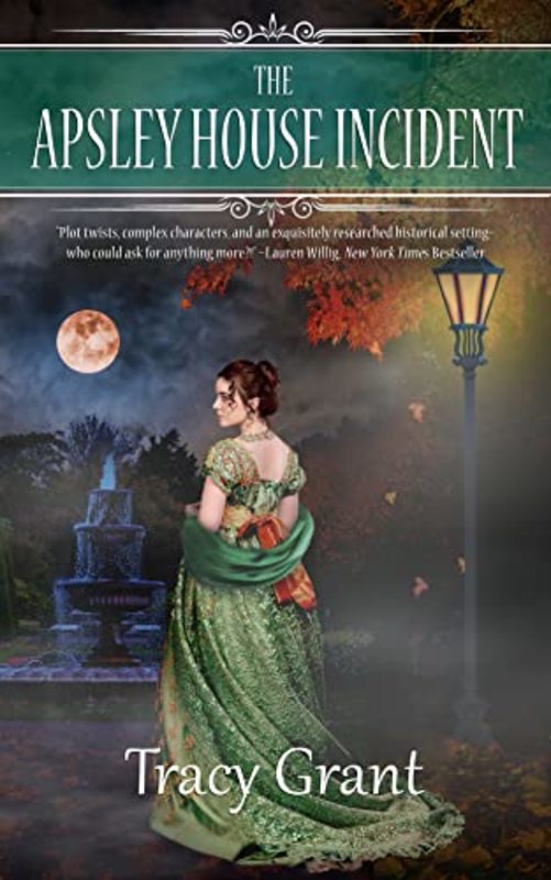 Book cover for "The Apsley House Incident" by Tracy Grant