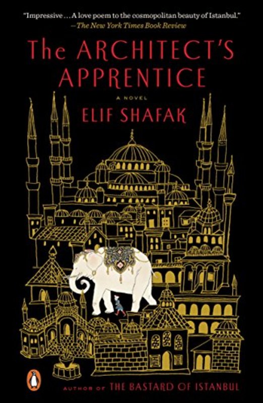 Book cover for "The Architect's Apprentice" by Elif Shafak