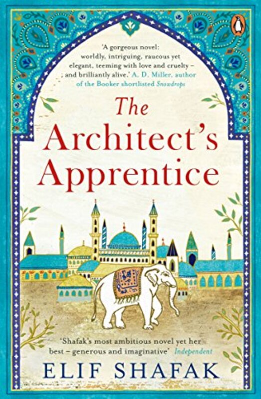 Book cover for "The Architect's Apprentice" by Elif Shafak