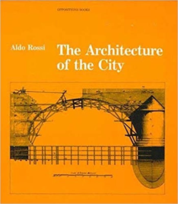 Book cover for "The Architecture of the City" by Aldo Rossi