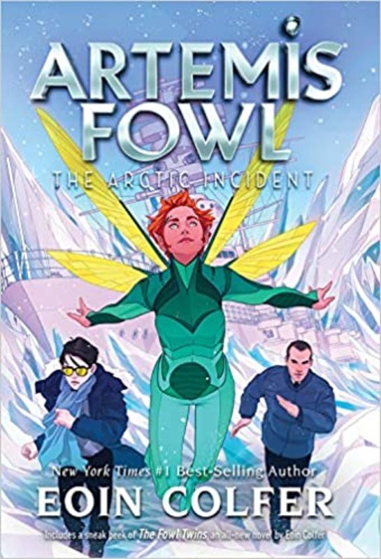 Book cover for "The Arctic Incident" by Eoin Colfer
