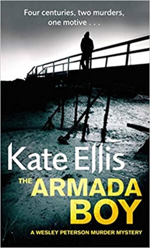 Book cover for "The Armada Boy" by Kate Ellis