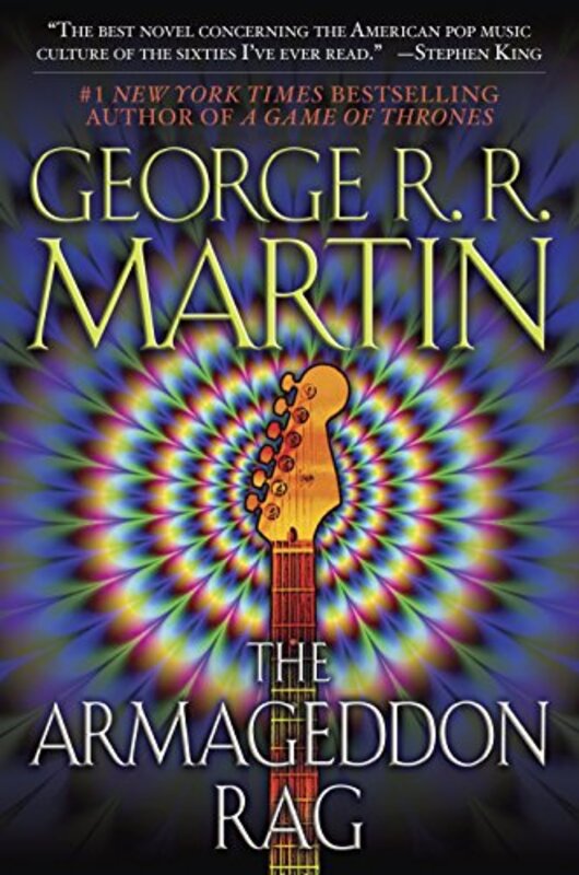 Book cover for "The Armageddon Rag" by George R. R. Martin