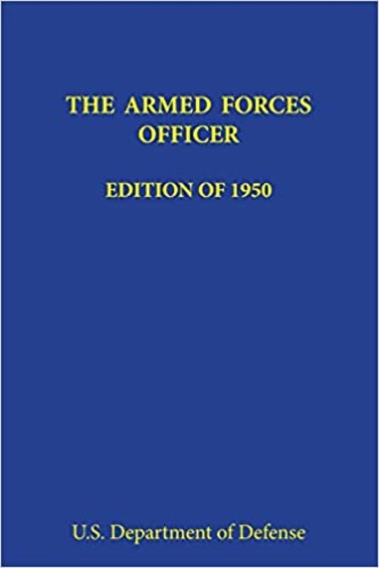 Book cover for "The Armed Forces Officer" by U.S. Department of Defense