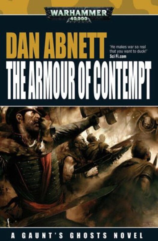 Book cover for "The Armour of Contempt" by Dan Abnett