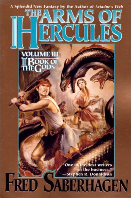 Book cover for "The Arms of Hercules" by Fred Saberhagen