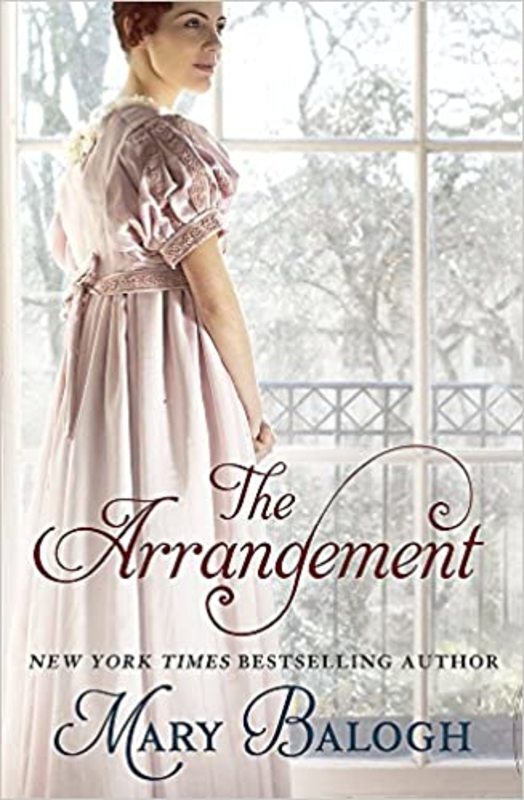 Book cover for "The Arrangement" by Mary Balogh