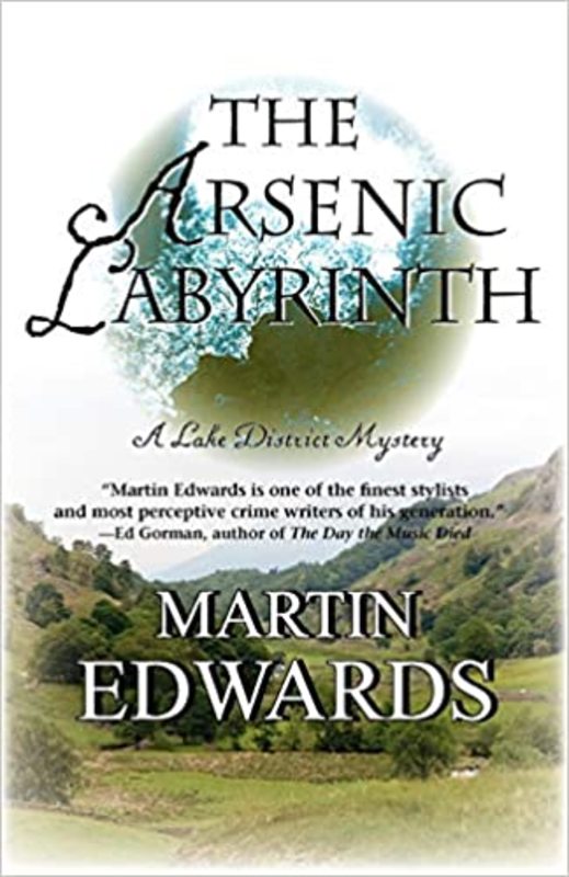 Book cover for "The Arsenic Labyrinth" by Martin Edwards