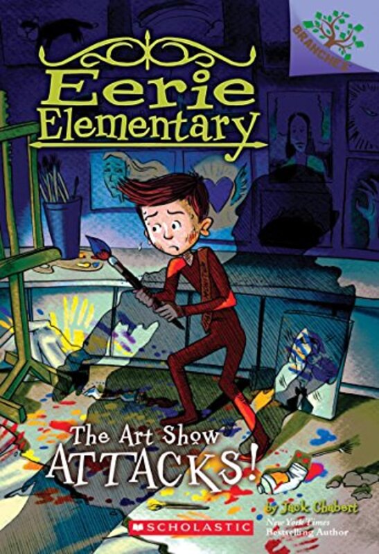 Book cover for "The Art Show Attacks!" by Max Brallier