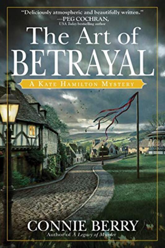Book cover for "The Art of Betrayal" by Connie Berry