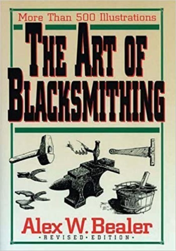 Book cover for "The Art of Blacksmithing" by Alex W Bealer