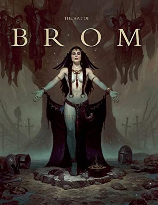 Book cover for "The Art of Brom" by Brom