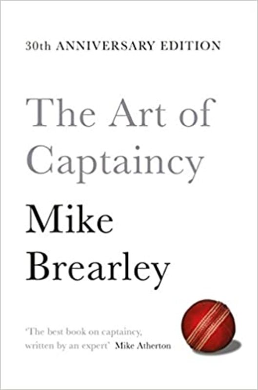 Book cover for "The Art of Captaincy" by Mike Brearley