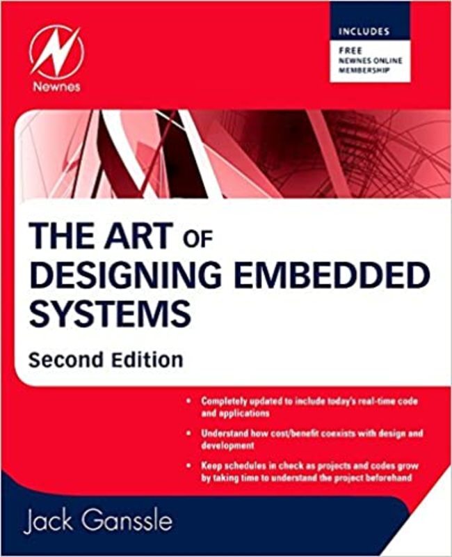 Book cover for "The Art of Designing Embedded Systems" by Jack Ganssle