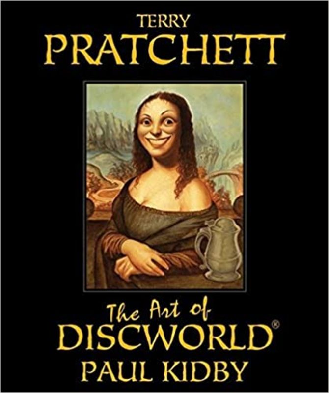 Book cover for "The Art of Discworld" by Terry Pratchett