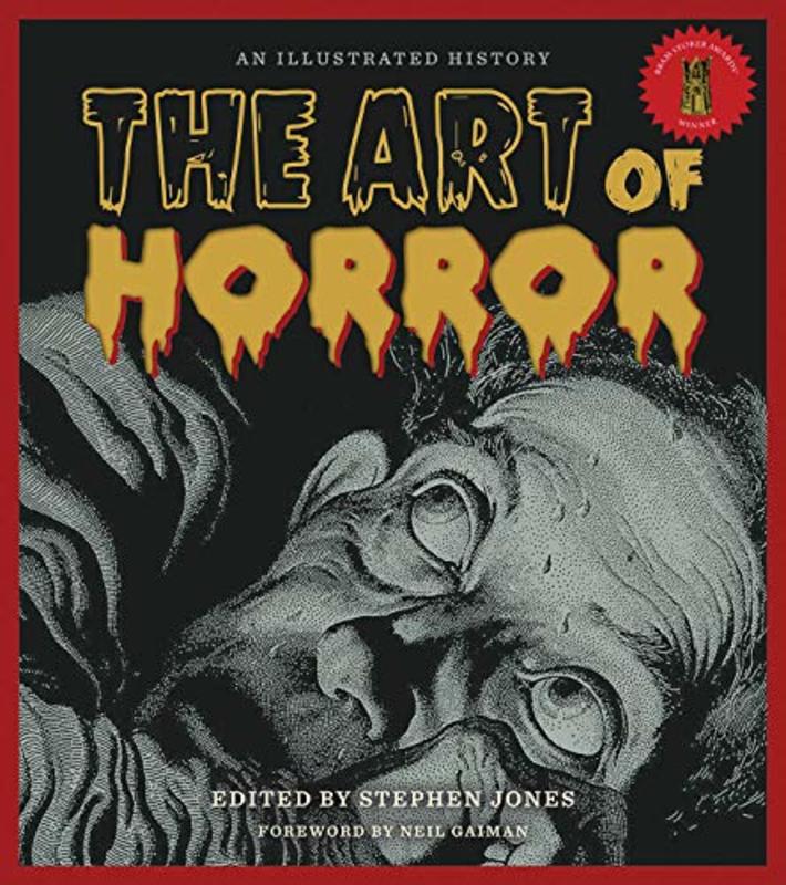Book cover for "The Art of Horror" by Stephen Jones