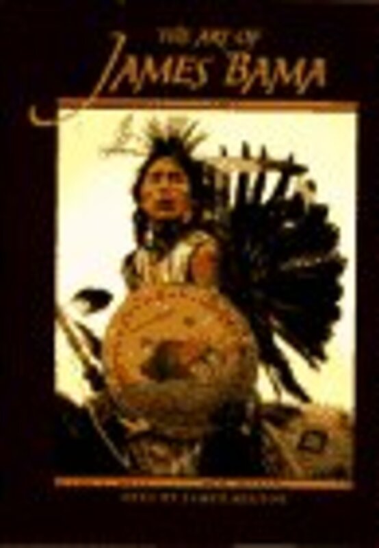 Book cover for "The Art of James Bama" by Elmer Kelton